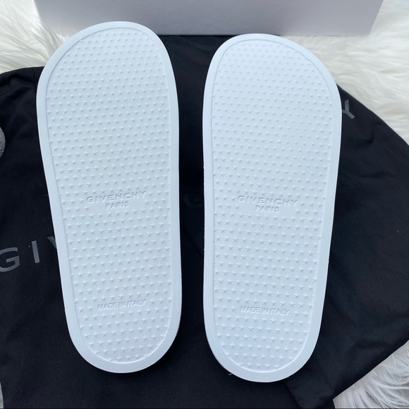 Givenchy White Pool Slides - Picture 6 of 7